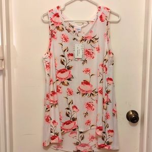 LLR Kristina V-neck tank M (10-12)